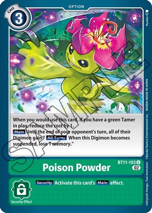 Poison Powder [BT11-103] [Dimensional Phase] - Trinity Hobby