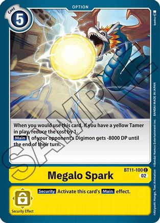 Megalo Spark [BT11-100] [Dimensional Phase] - Trinity Hobby