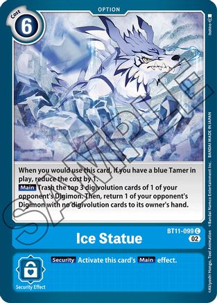 Ice Statue [BT11-099] [Dimensional Phase] - Trinity Hobby