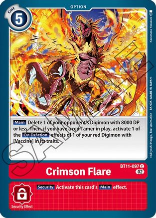 Crimson Flare [BT11-097] [Dimensional Phase] - Trinity Hobby