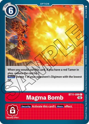 Magma Bomb [BT11-096] [Dimensional Phase] - Trinity Hobby