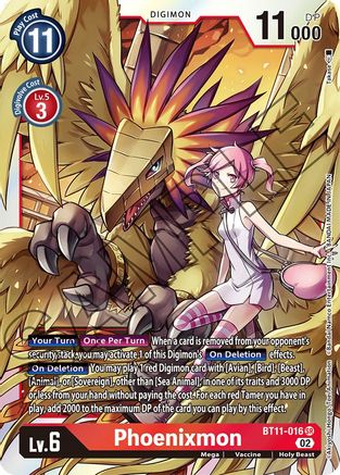 Phoenixmon [BT11-016] [Dimensional Phase] - Trinity Hobby