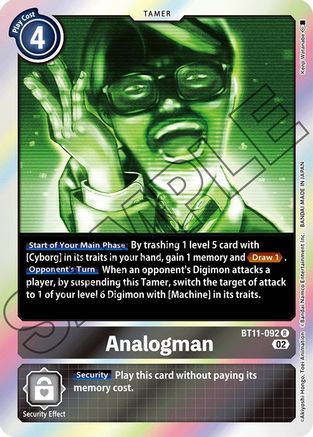 Analogman [BT11-092] [Dimensional Phase] - Trinity Hobby