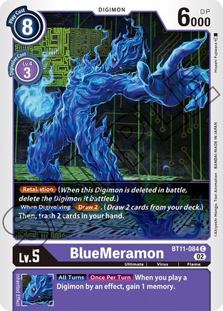BlueMeramon [BT11-084] [Dimensional Phase] - Trinity Hobby