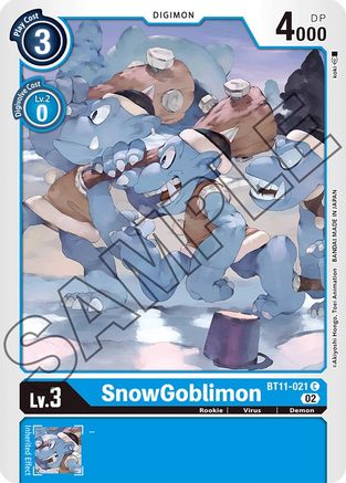 SnowGoblimon [BT11-021] [Dimensional Phase] - Trinity Hobby