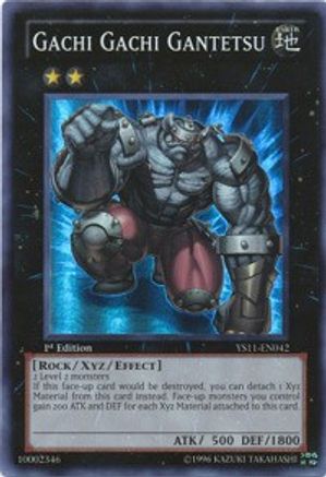 Gachi Gachi Gantetsu [YS11-EN042] Super Rare - Trinity Hobby