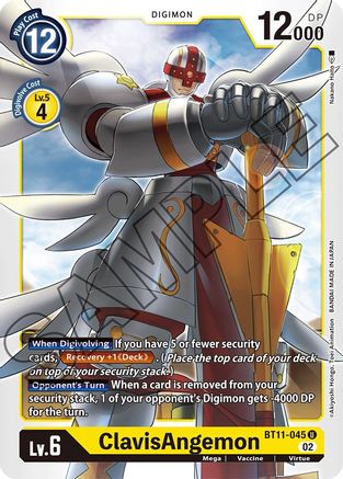ClavisAngemon [BT11-045] [Dimensional Phase] - Trinity Hobby