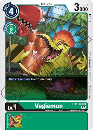 Vegiemon [BT11-049] [Dimensional Phase] - Trinity Hobby