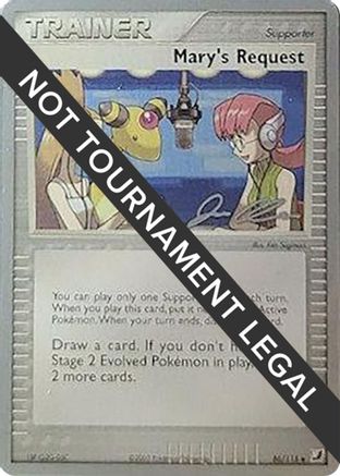 Mary's Request (86/115) (Mewtrick - Jason Klaczynski) [World Championships 2006] - Trinity Hobby