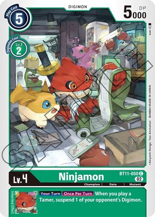 Ninjamon [BT11-050] [Dimensional Phase] - Trinity Hobby