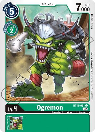 Ogremon [BT11-051] [Dimensional Phase] - Trinity Hobby