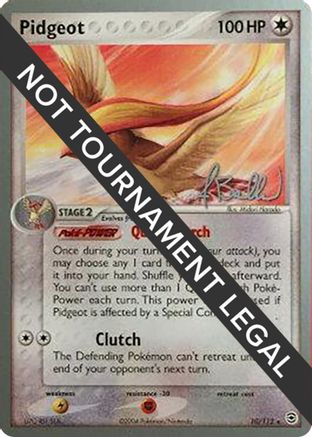Pidgeot (10/112) (Eeveelutions - Jimmy Ballard) [World Championships 2006] - Trinity Hobby