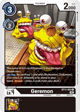 Geremon [BT11-063] [Dimensional Phase] - Trinity Hobby