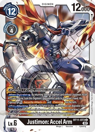 Justimon: Accel Arm [BT11-073] [Dimensional Phase] - Trinity Hobby