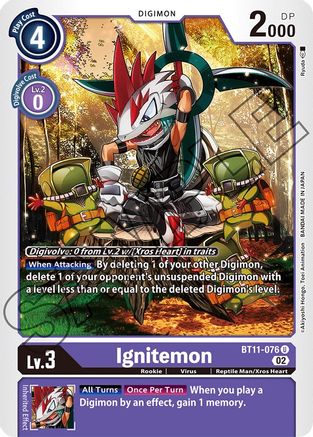 Ignitemon [BT11-076] [Dimensional Phase] - Trinity Hobby