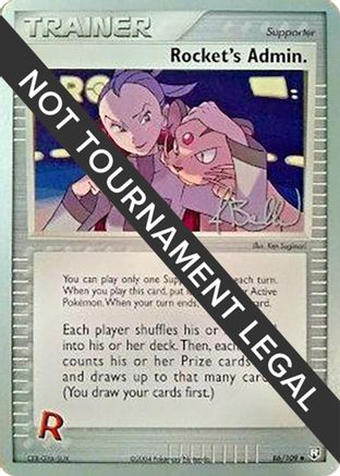 Rocket's Admin. (86/109) (Eeveelutions - Jimmy Ballard) [World Championships 2006] - Trinity Hobby