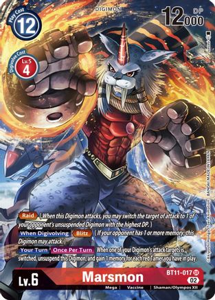 Marsmon [BT11-017] (Alternate Art) [Dimensional Phase] - Trinity Hobby