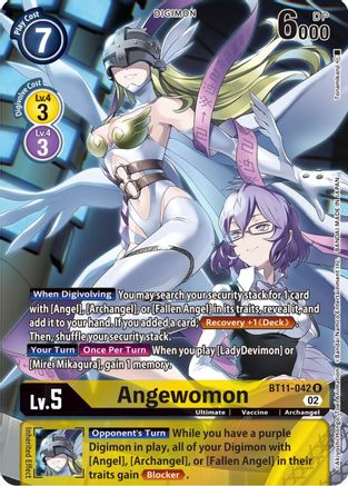 Angewomon [BT11-042] (Alternate Art) [Dimensional Phase] - Trinity Hobby