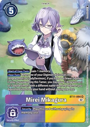 Mirei Mikagura [BT11-094] (Alternate Art) [Dimensional Phase] - Trinity Hobby