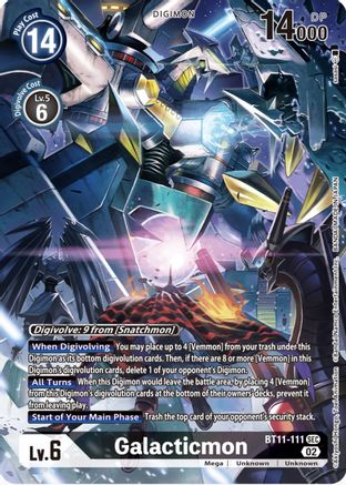 Galacticmon [BT11-111] (Alternate Art) [Dimensional Phase] - Trinity Hobby