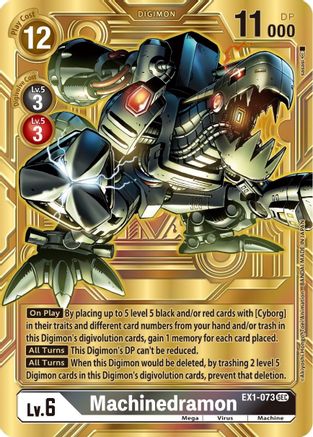 Machinedramon [EX1-073] (Alternate Art) [Dimensional Phase] - Trinity Hobby