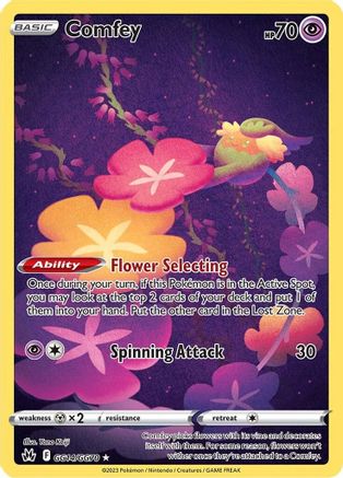 Comfey (GG14/GG70) [Sword & Shield: Crown Zenith] - Trinity Hobby