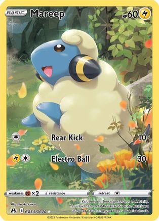 Mareep (GG34/GG70) [Sword & Shield: Crown Zenith] - Trinity Hobby