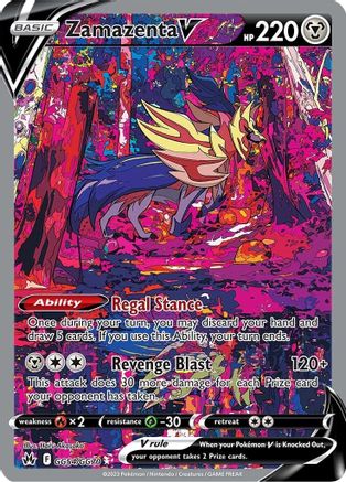 Zamazenta V (GG54/GG70) [Sword & Shield: Crown Zenith] - Trinity Hobby