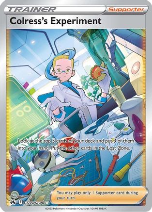 Colress's Experiment (GG59/GG70) [Sword & Shield: Crown Zenith] - Trinity Hobby
