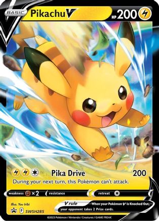 Pikachu V (SWSH285) [Sword & Shield: Black Star Promos] - Trinity Hobby