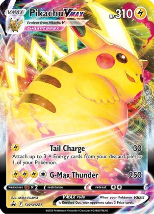 Pikachu VMAX (SWSH286) [Sword & Shield: Black Star Promos] - Trinity Hobby