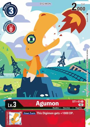 Agumon [ST1-03] (Box Topper) [Phase dimensionnelle] 