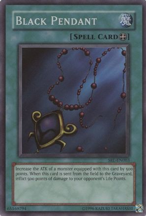 Black Pendant [SRL-EN003] Super Rare - Trinity Hobby