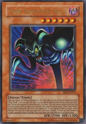 Toon Summoned Skull [SRL-EN073] Ultra Rare - Trinity Hobby