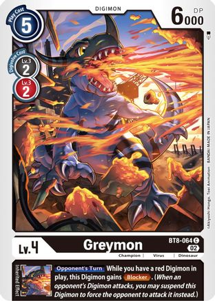 Greymon [BT8-064] (Winner Pack Dimensional Phase) [New Awakening Promos] - Trinity Hobby
