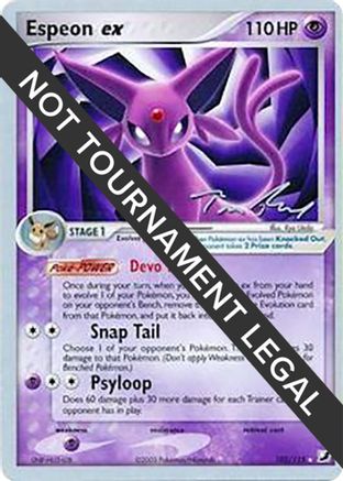Espeon ex (102/115) (Legendary Ascent - Tom Roos) [World Championships 2007] - Trinity Hobby