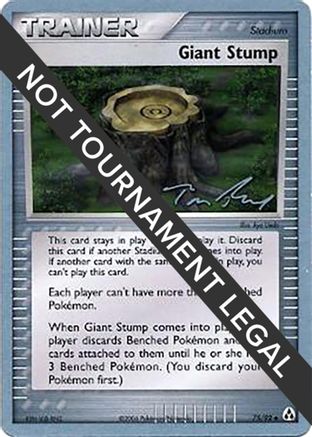 Giant Stump (75/92) (Legendary Ascent - Tom Roos) [World Championships 2007] - Trinity Hobby