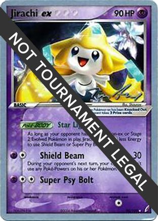 Jirachi ex (94/100) (Legendary Ascent - Tom Roos) [World Championships 2007] - Trinity Hobby