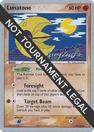Lunatone (36/107) (Rambolt - Jeremy Scharff-Kim) [World Championships 2007] - Trinity Hobby