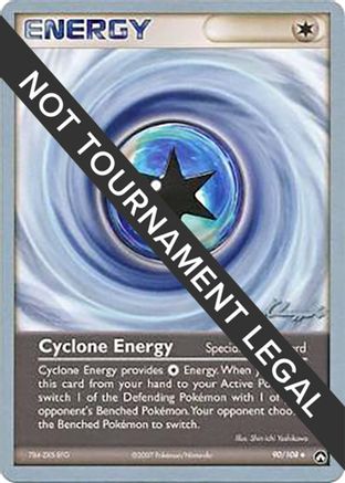 Cyclone Energy (90/108) (Psychic Lock - Jason Klaczynski) [World Championships 2008] - Trinity Hobby