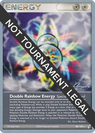 Double Rainbow Energy (88/100) (Psychic Lock - Jason Klaczynski) [World Championships 2008] - Trinity Hobby