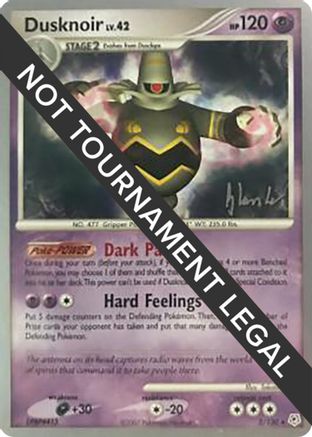 Dusknoir LV.42 (2/130) (Empotech - Dylan Lefavour) [World Championships 2008] - Trinity Hobby