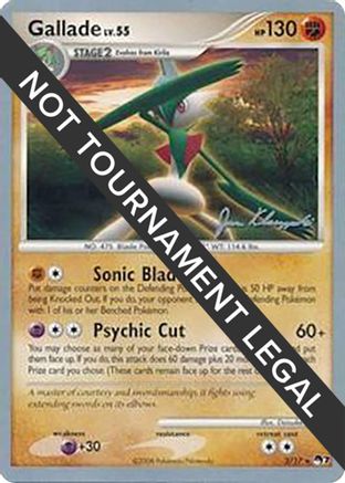 Gallade LV.55 (2/17) (Psychic Lock - Jason Klaczynski) [World Championships 2008] - Trinity Hobby