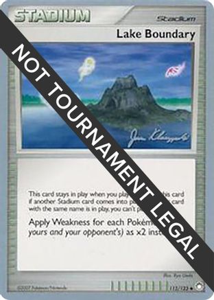 Lake Boundary (112/123) (Psychic Lock - Jason Klaczynski) [World Championships 2008] - Trinity Hobby