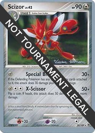 Scizor LV.42 (29/100) (Intimidation - Tristan Robinson) [World Championships 2008] - Trinity Hobby