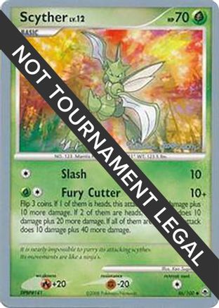 Scyther LV.12 (46/100) (Intimidation - Tristan Robinson) [World Championships 2008] - Trinity Hobby