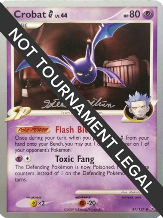Crobat G LV.44 (47/127) (Luxdrill - Stephen Silvestro) [World Championships 2009] - Trinity Hobby