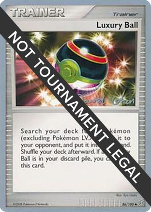 Luxury Ball (86/100) (Stallgon - David Cohen) [World Championships 2009] - Trinity Hobby