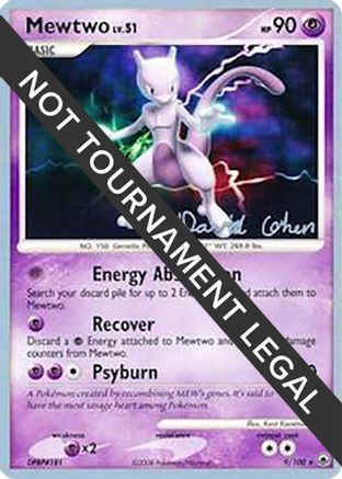 Mewtwo LV.51 (9/100) (Stallgon - David Cohen) [World Championships 2009] - Trinity Hobby