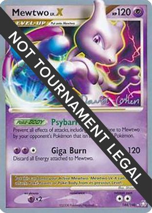 Mewtwo LV.X (144/146) (Stallgon - David Cohen) [World Championships 2009] - Trinity Hobby